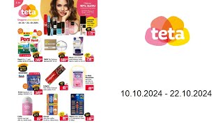 Leták Teta drogerie CZ  10102024  22102024 [upl. by Ailahs]