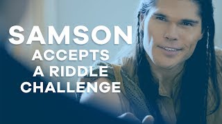 SAMSON Off set  Challenge 4 Samson Accepts a Riddle Challenge [upl. by Lunt]