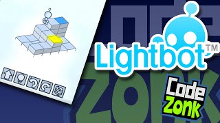 Lightbot on iPad  Level 1  Teaching Kids to Code [upl. by Inavoj662]