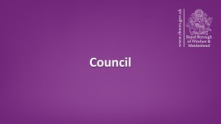 RBWM Council  26 September 2023 [upl. by Nnylirej]