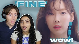 Music Producer and Editor React to TAEYEON Fine MV [upl. by Mcmillan]