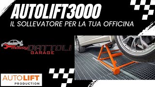 Il mio sollevatore nel garage AUTOLift3000 alza 3000kg con un avvitatore [upl. by Kcirdled573]