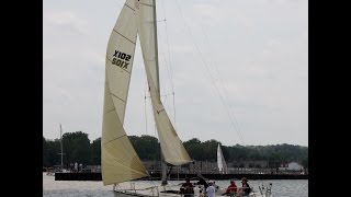 X102 Asymmetric Spinnaker and Top Down Furler [upl. by Bethel]