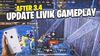 iPhone XR After 34 Update Livik Gameplay  iOS 18 Update Pubg Test 🔥 [upl. by Mallin]