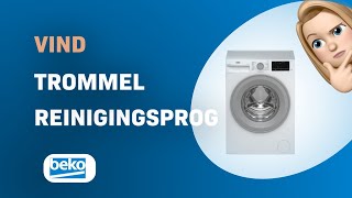 Hoe vind je het Trommelreinigingsprogramma op je Beko wasmachine [upl. by Ahsiryt]