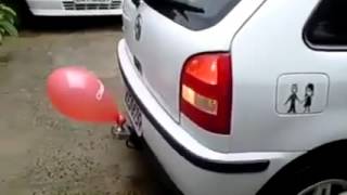 sensor parkir mobil murah pake balon [upl. by Fanni150]