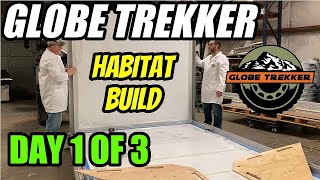 Globe Trekker Camper Build Day 1 [upl. by Bushweller]