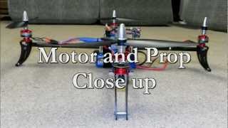 Hobbyking Talon Quadcopter Frame with V21 Board Maiden [upl. by Refotsirc]