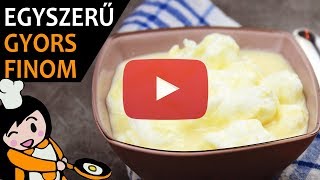 Madártej  Recept Videók [upl. by Eevets]