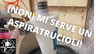 NON MI SERVE UN ASPIRATRUCIOLI Ecco perché ho comprato un altro ciclone separatore per il lab [upl. by Airotnahs]