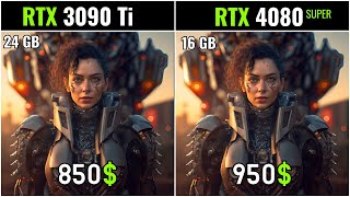 RTX 3090 Ti VS RTX 4080 SUPER  20 GAMES TESTED [upl. by Lawrence]