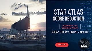 Star Atlas  SCORE Reduction and Economic Planning wChris S [upl. by Iarahs422]