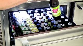 Product Video Perlick Refrigerated Drawer Backbar [upl. by Gretna896]