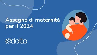 Assegno di maternità per il 2024  Video Guida [upl. by Kalikow]