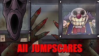 Thats not my neighbor  All jumpscares  Все скримеры [upl. by Atselec964]