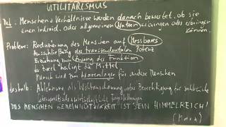 Utilitarismus  Deutsch  Sprache und Kommunikation [upl. by Ainitsirk]