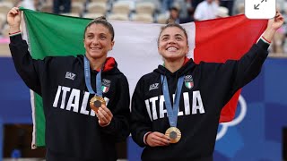 Tennis Italys Errani and Paolini win gold in womens doubles [upl. by Antonietta827]