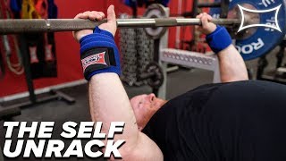 Bryce Lewis Explains THE SELFUNRACK For Bench Press [upl. by Shepherd]