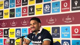 Sione Tuipulotu on the decision to stay at Glasgow [upl. by Tiloine]