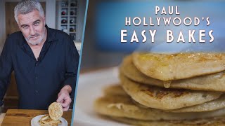 Delicious easy to bake Pikelets  Paul Hollywoods Easy Bakes [upl. by Porcia]