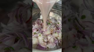 Receta de ceviche peruano [upl. by Manny]