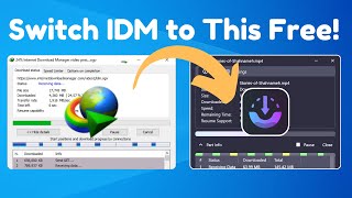 Free Best Internet Download Manager Alternative for Windows amp Linux [upl. by Lletram368]