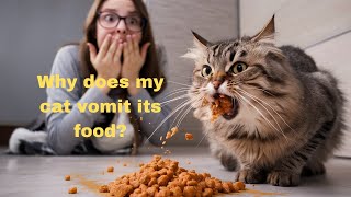 Common causes of cat vomiting explained [upl. by Sefton]