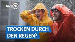 Regenjacken von Lidl Tchibo The North Face Jack Wolfskin amp Co im Check  Marktcheck SWR [upl. by Aima]