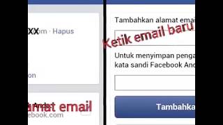 Cara ganti Email FB [upl. by Collete]