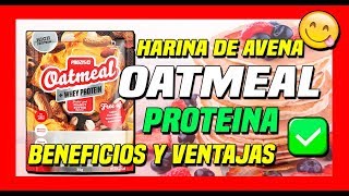 🔴 HARINA DE AVENA PROTEICA 💪🏻🥞  COMO TOMARLO Y VENTAJAS ✅ 🥞 [upl. by Rhpotsirhc255]