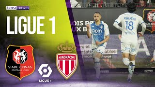 Stade Rennais FC vs Monaco  LIGUE 1 HIGHLIGHTS  12092023  beIN SPORTS USA [upl. by Imoan]