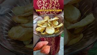 Sweet Potato Chips 🍟 adukkalayileruchi sweetpotato potatochips easysnacks chips potatorecipe [upl. by Tisman327]