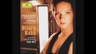 Hilary Hahn plays Spohr  Violin concerto № 8 in A minor op 47 part 1 [upl. by Ekez]