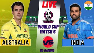 Live IND vs AUS Match Score  Live Cricket Match Today  Ind vs Aus live 2nd inning [upl. by Hoppe]