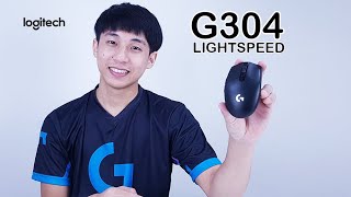 รีวิว Logitech G304 LIGHTSPEED เมาส์เล็กไร้สาย จัดหนักฝีมือและลวดลายได้เต็มข้อ [upl. by Worrad]