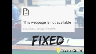 dnsprobefinishednxdomain Fixed [upl. by Nnylyam741]