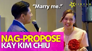 Ikakasal na Paulo Avelino NAGPROPOSE kay Kim Chiu Panoorin ang reaksyon at sagot ni Kim [upl. by Boeke]