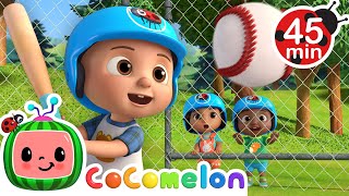 Take Me Out to the Ball Game Song ⚾🧢  CoComelon Nursery Rhymes amp Kids Songs [upl. by Swerdna185]