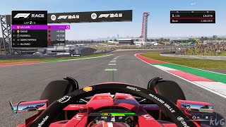 F1 24  Circuit of the Americas  Austin United States Grand Prix  Gameplay PS5 UHD 4K60FPS [upl. by Ahsinrev]