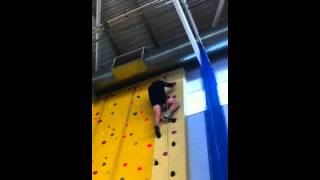 Fatty on climbing wall [upl. by Clarabelle918]