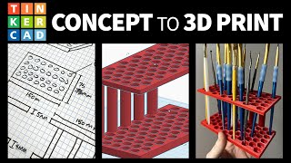 Learn How to Turn Your Ideas Into 3D Prints using TinkerCAD [upl. by Engelhart]