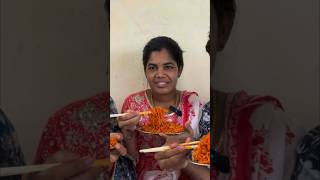 Chopsticks ￼tho Maggi eating challenge … youtubeshorts shorts ￼￼ [upl. by Bysshe]