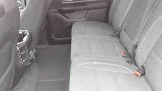 How to Fold the Back Seats of a 2019 Dodge Ram 1500 Big Horn [upl. by Rahab]