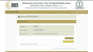 GATE 2024 Result Announced [upl. by Gill523]