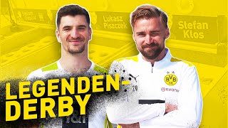 Thomas Meunier vs Marcel Schmelzer The BVB Legends Derby  Semifinal 2 [upl. by Finstad]