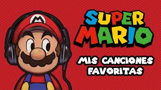 TOP 10 MEJORES CANCIONES SUPER MARIO BROS 🕹️🎵 Música de Videojuegos Nintendo [upl. by Kester]