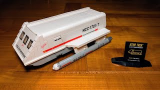 I built BlueBrixx Star Trek set 107070 Class F Shuttlecraft revised set [upl. by Ayn]