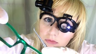 ASMR Optician Session Roleplay  Glove Light Close Personal Attention [upl. by Rediah791]