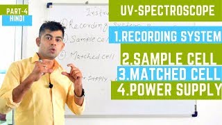 UV UltravioletVisible Spectroscopy I Instrumentation Part4 I Sample cells I power supply Hindi [upl. by Odla]