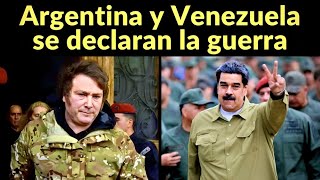 A un paso de la guerra crece la tensión entre Milei y Maduro [upl. by Leva184]